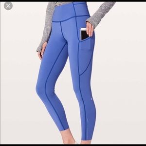 Lululemon Fast and Free 7/8 Nulux